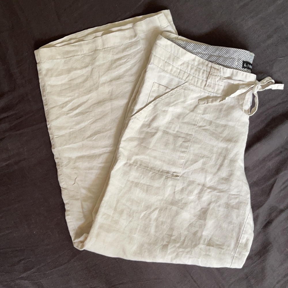 The Limited - 100% linen pants